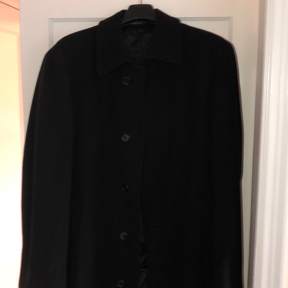 Men’s Top Coat / Pea Coat - black